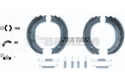 Piese de schimb pentru camion - Sistem de frânare - Discuri de frână și tamburi de frână - Sabot de frână - TEX91055100