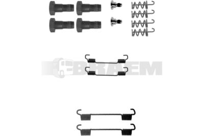 Vrachtwagen- en busonderdelen - Remsysteem - Schijfremmen en trommelremmen - Toebehoren - TEX97034500
