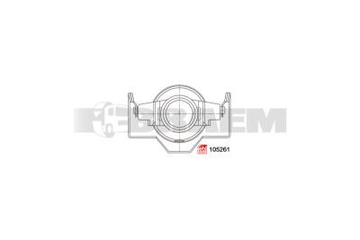 Truck and bus spare parts - Clutch - Clutch bearing - VBA004.776