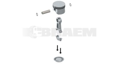 Lkw- und Busersatzteile - Bremssystem - Luftpresser - Kolben - WES412.352.925.2