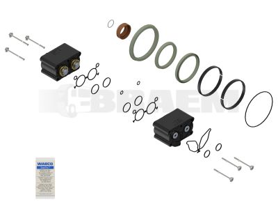 Repuestos camiones y autobuses - Sistema de frenos - Válvulas de frenado - Accesorios - WES421.350.006.2