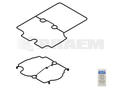 Repuestos camiones y autobuses - Sistema de frenos - Válvulas de frenado - Accesorios - WES421.351.008.2