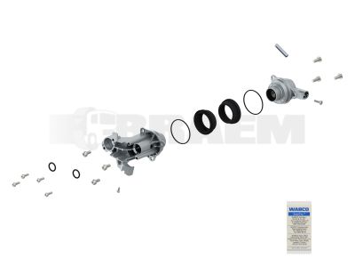 Repuestos camiones y autobuses - Sistema de frenos - Válvulas de frenado - Accesorios - WES421.369.924.2