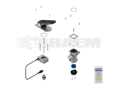 Truck and bus spare parts - Brake system - Braking valves - Accessories - WES461.494.927.2
