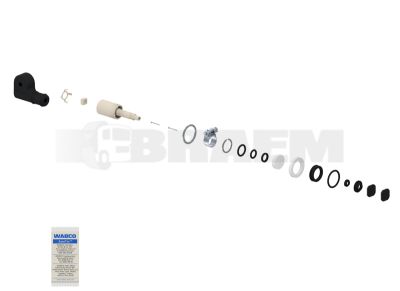 Truck and bus spare parts - Brake system - Braking valves - Accessories - WES464.006.001.2