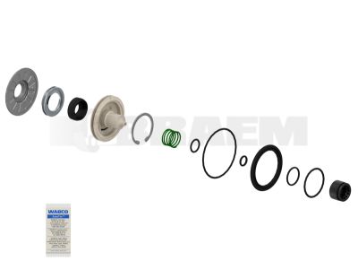 Truck and bus spare parts - Brake system - Braking valves - Accessories - WES480.106.921.2