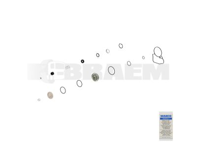 Lkw- und Busersatzteile - Bremssystem - Bremsventil - Abs Ventil - WES480.204.920.2