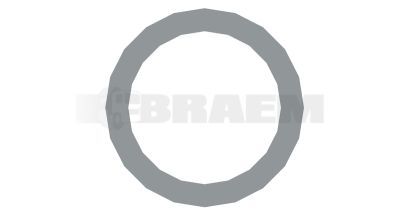 Lkw- und Busersatzteile - Lager, Gummiblock, Dichtung, Feder - Dichtung, Dichtring und Gummi - WES811.401.032.4