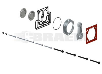 قطع غيار الشاحنات والحافلات - نظام الفرامل - ضاغط الهواء - ذراع التوصيل - WES911.153.924.2