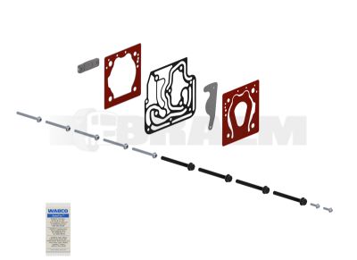 قطع غيار الشاحنات والحافلات - نظام الفرامل - ضاغط الهواء - طقم الجوانات - WES911.153.945.2
