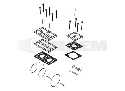 Pièces détachées camions et bus - Système de freinage - Soupape de frein - Accessoires - WES912.510.926.2