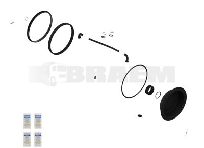 Truck and bus spare parts - Brake system - Braking valves - Accessories - WES925.491.931.2