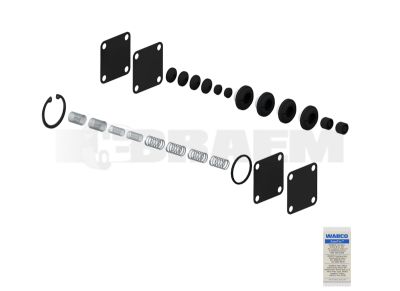 Pièces détachées camions et bus - Système de freinage - Soupape de frein - Accessoires - WES934.702.001.2