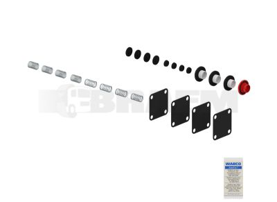 Pièces détachées camions et bus - Système de freinage - Soupape de frein - Accessoires - WES934.702.902.2
