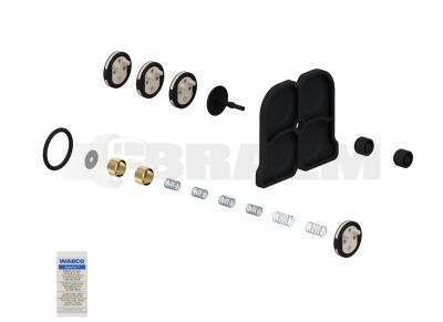 Pièces détachées camions et bus - Système de freinage - Soupape de frein - Accessoires - WES934.714.921.2