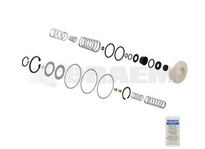 Pièces détachées camions et bus - Système de freinage - Soupape de frein - Accessoires - WES961.702.000.2