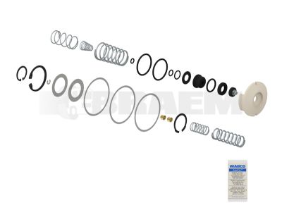 Pièces détachées camions et bus - Système de freinage - Soupape de frein - Accessoires - WES961.702.001.2