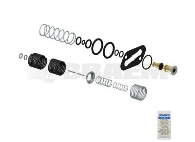 Pièces détachées camions et bus - Système de freinage - Soupape de frein - Accessoires - WES961.722.904.2