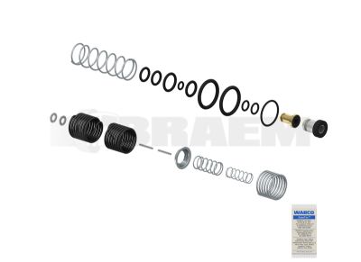 Pièces détachées camions et bus - Système de freinage - Soupape de frein - Accessoires - WES961.722.905.2