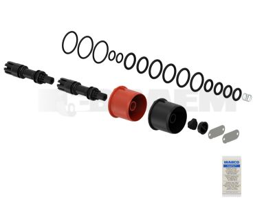 Pièces détachées camions et bus - Système de freinage - Soupape de frein - Accessoires - WES963.001.001.2