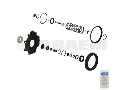 Pièces détachées camions et bus - Système de freinage - Soupape de frein - Accessoires - WES970.051.973.2