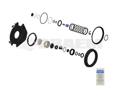 Pièces détachées camions et bus - Système de freinage - Soupape de frein - Accessoires - WES970.051.980.2
