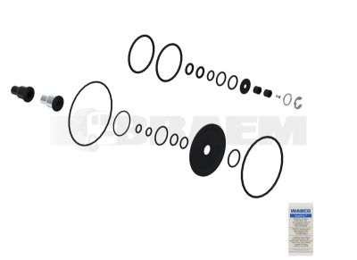 Pièces détachées camions et bus - Système de freinage - Soupape de frein - Accessoires - WES973.002.006.2