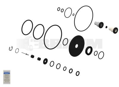 قطع غيار الشاحنات والحافلات - نظام الفرامل - صمامات الفرملة ( الكبح ) -  ebs صمام التحكم بالمقطورة  - WES973.002.008.2