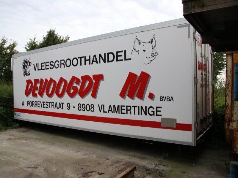 FRAPPA KOELWAGEN GOEDE STAAT voor vrachtwagen met wielbasis 4800+1350 korte cabine