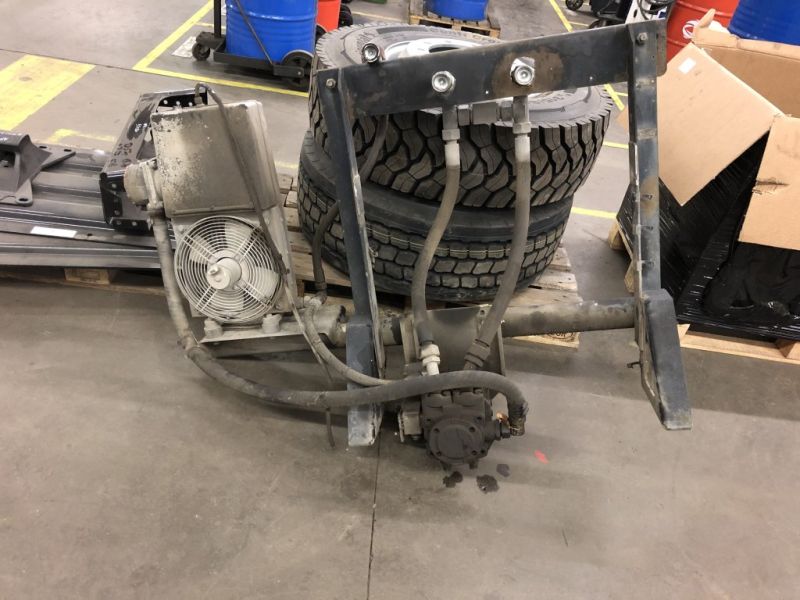 MIXERPOMP POMP voor Beton Mixer Oplegger