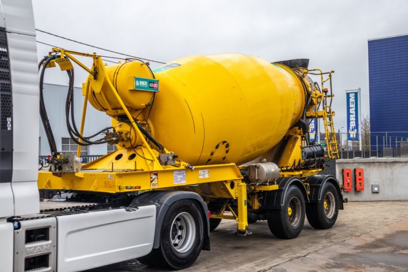 IMER BETON MIXER/MALAXEUR/MISCHER-10M3- STEERING AXLE