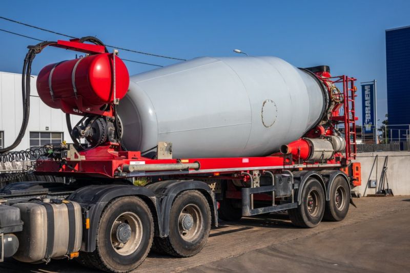 DE BUF BETON MIXER/MALAXEUR/MISCHER 12M3
