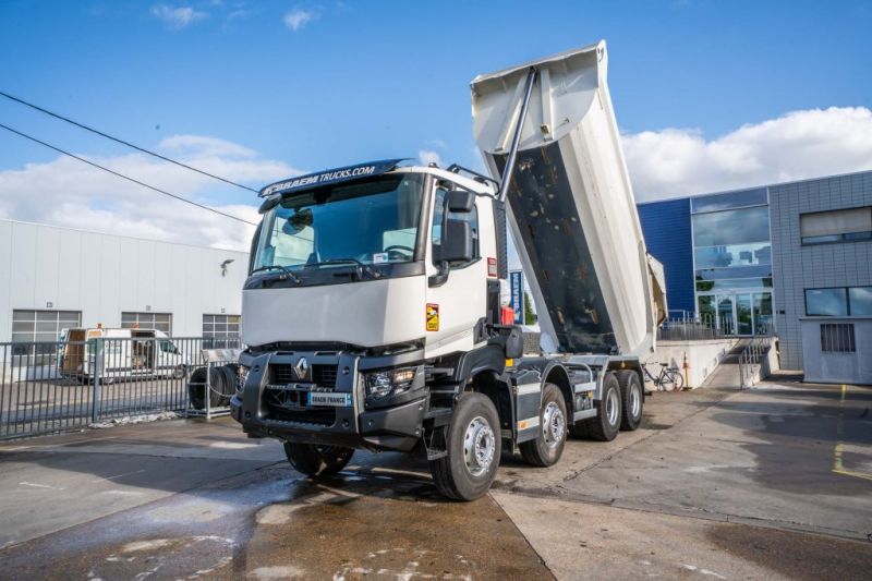 RENAULT K 480 + BENNE ENROCHEMENT HARDOX