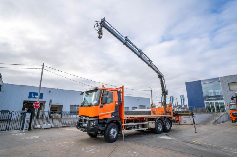 RENAULT C 430 DXI-6X4+ HIAB 18T/m / 3 EXT