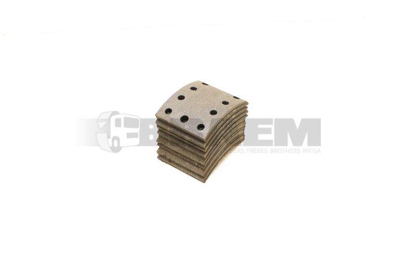 Truck and bus spare parts - Brake system - Brake discs and brake drums - Drum brake lining - 81.50221.6073