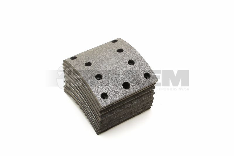 Truck and bus spare parts - Brake system - Brake discs and brake drums - Drum brake lining - 81.50221.6126