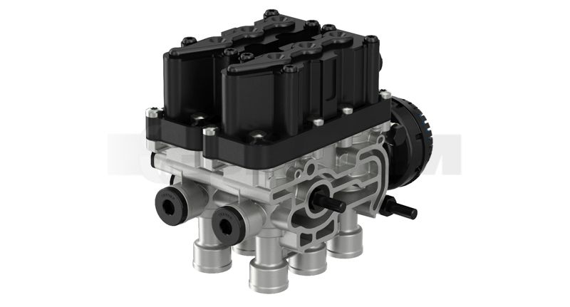 Piese pentru camioane și autobuze - Sistem de frânare - Supape de frânare - Supapă solenoidală - WES472.880.105.0