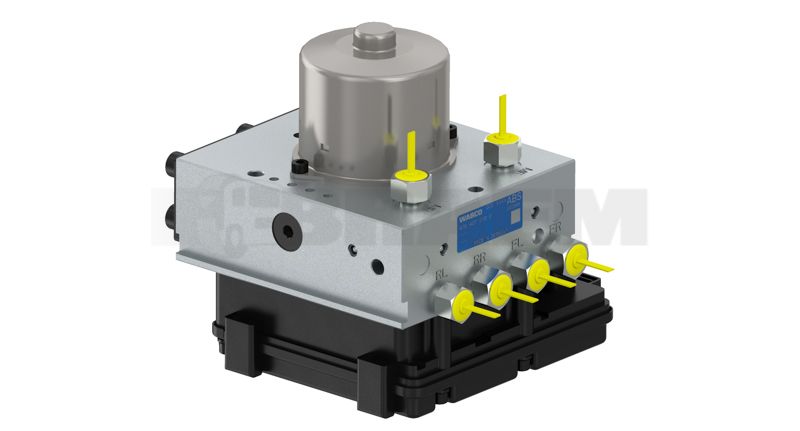 Truck and bus spare parts - Brake system - Braking valves - Axle modulator - WES478.407.072.0