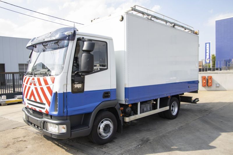 Camiones de segunda mano - Camiones - IVECO EUROCARGO 90E18- E5 +Porte-bagages réglable