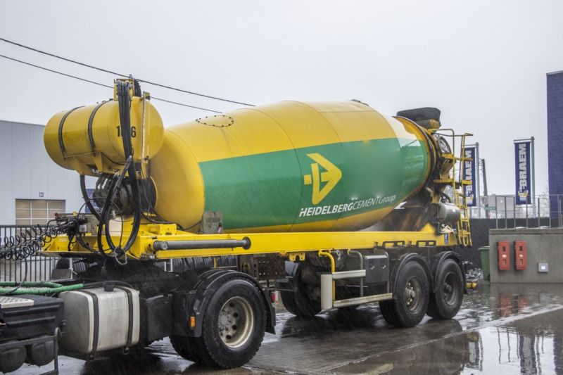 Ciężarówki-używane - Naczepa - DE BUF BETON MIXER/MALAXEUR/MISCHER-12M3