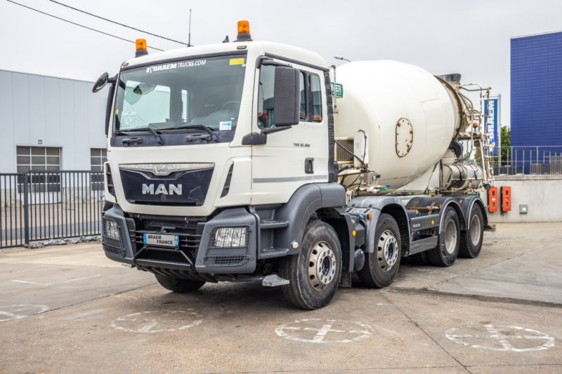 Tweedehands vrachtwagens - Vrachtwagen - MAN TGS 32.360 BB+E6+MIXER 9M³