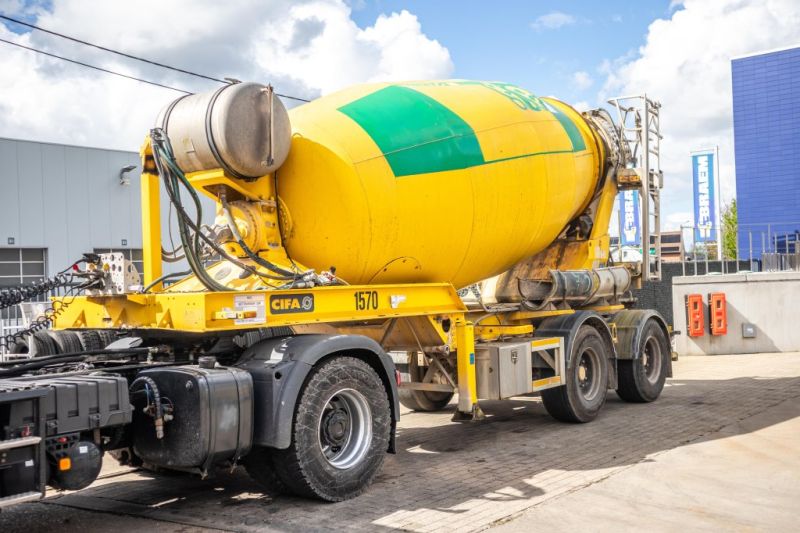 Грузовики - полуприцеп - CIFA BETON MIXER/MALAXEUR/MISCHER 12M3 - STEERING AXLE