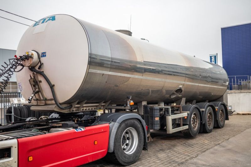 Ciężarówki-używane - Naczepa - ETA CITERNE LAIT/MILCH/MILK 29000L