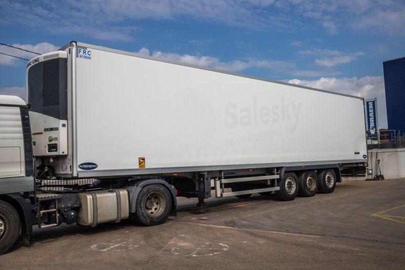 Gebrauchte LKW - Trailer - LECITRAILER AUBINEAU+THERMO KING SLX 300+VIANDE/MEAT/FLEISCH