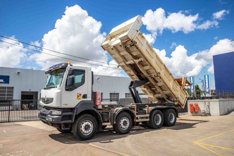 Грузовики - Грузовые автомобили - RENAULT KERAX 430DXI+E5+BIBENNE+REMORQUANT