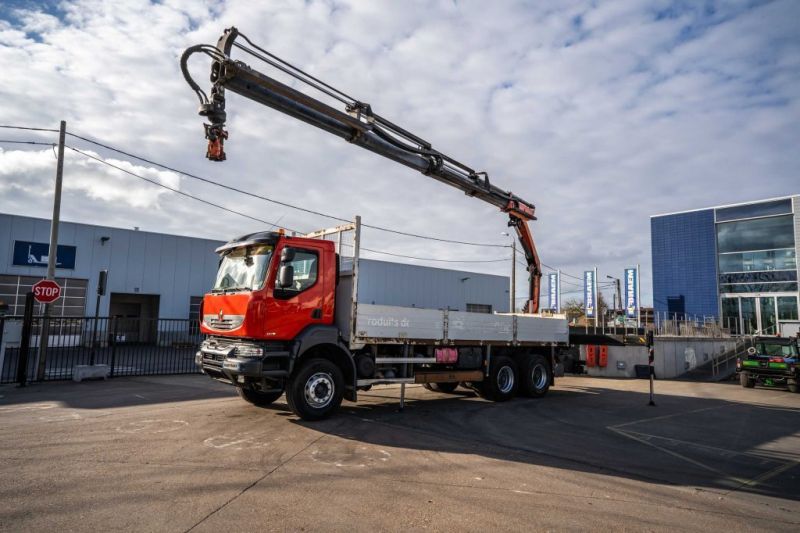 Грузовики - Грузовые автомобили - RENAULT KERAX 380 DXI-6X4+PK 18 T/M-4xHYDR.