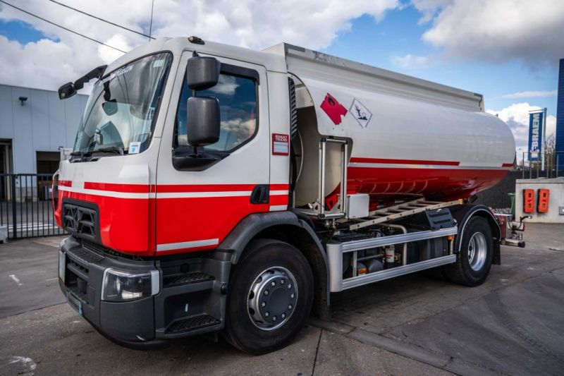Camioane folosite - Camion - RENAULT D 198 WIDE 340+ALU MAGYAR/5 COMP + 13.200L