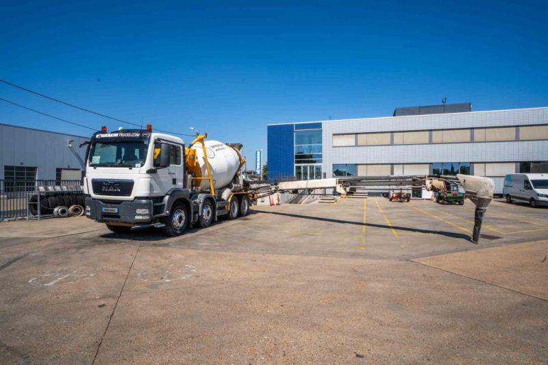 Camioane folosite - Camion - MAN TGS 32.360 BB+LIEBHERR+TAPIS THEAM TS 13m