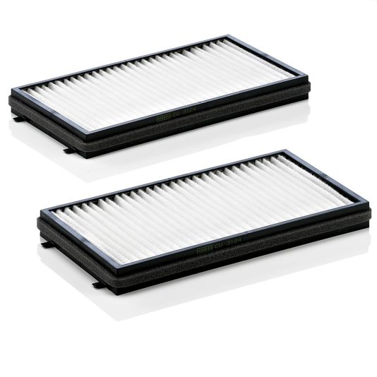Truck and bus spare parts - Cab - Air-conditioning - Pollen filter - MANCU3124-2