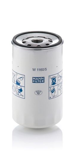 Vrachtwagen- en busonderdelen - Motor - Motorsmering - Oliepomp (-filter -koeler) - MANW1160/5